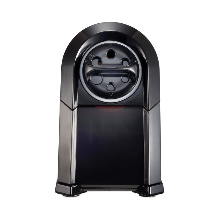 Super Pro Glow Commercial Electric Pencil Sharpener, Ac-Powered, 6.13 X 10.63 X 9, Black/silver
