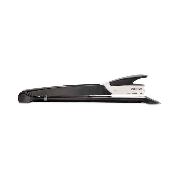 Long Reach Stapler, 25-Sheet Capacity, 12" Throat, Black/silver