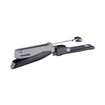 EcoStapler Spring-Powered Desktop Stapler, 20-Sheet Capacity, Gray/Black