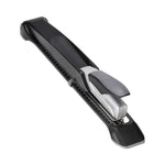 Long Reach Stapler, 25-Sheet Capacity, 12" Throat, Black/silver