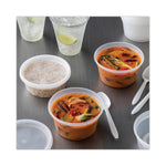 Newspring DELItainer Microwavable Container, 12 oz, 4.55 x 2.45 x 2.45, Clear, Plastic, 240/Carton