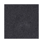 Stripping Floor Pads, 19" Diameter, Black, 5/carton