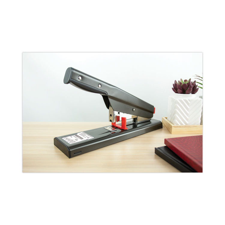 130-Sheet Heavy-Duty Stapler, 130-Sheet Capacity, Black