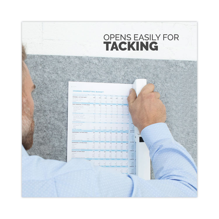 LX820 Classic Full Strip Stapler with Antimicrobial Protection, 20-Sheet Capacity, White