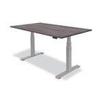 Levado Laminate Table Top, 60" x 30", Gray Ash