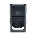 Printy Economy Date Stamp, Self-Inking, 1.63" x 1", Blue/Red