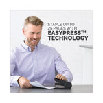 LX850 EasyPress Full Strip Stapler with Antimicrobial Protection, 25-Sheet Capacity, Black