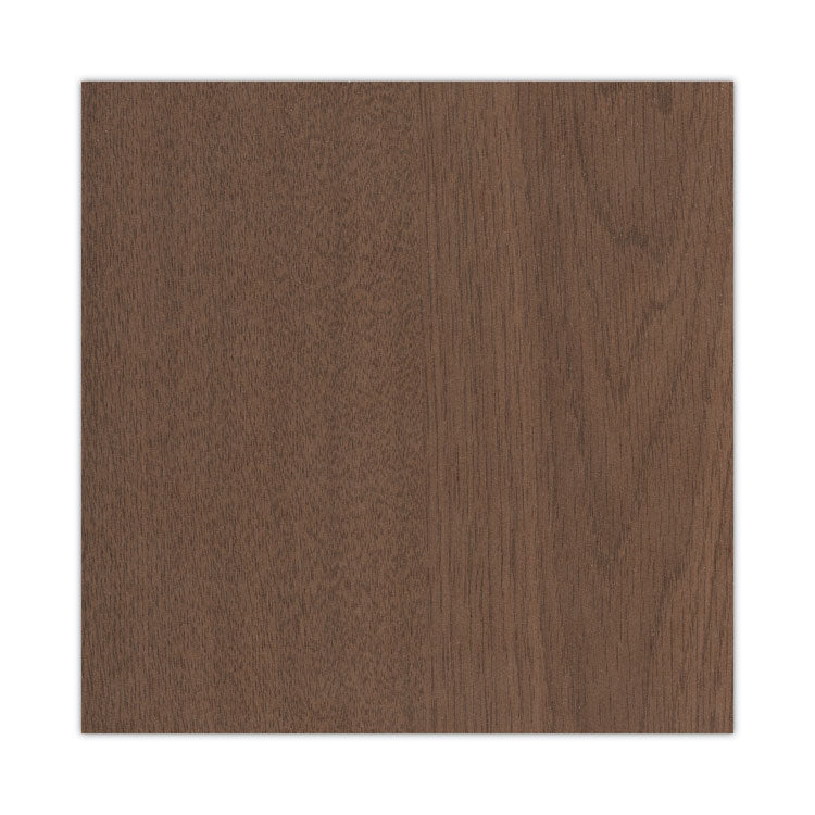 Mod Laminate Doors for 72"W Mod Desk Hutch, 17.86 x 14.82, Sepia Walnut 2/Carton