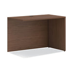 Mod Return Shell, Reversible (Left or Right), 42w x 24d x 29h, Sepia Walnut