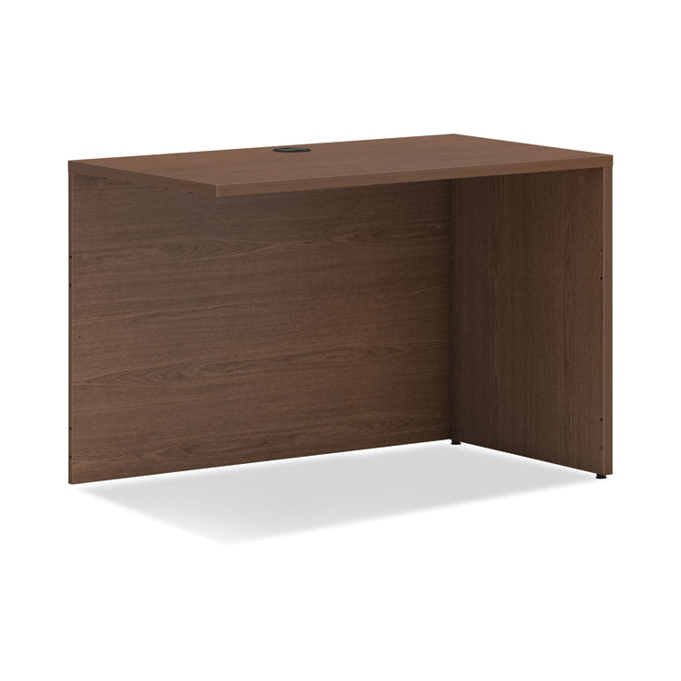 Mod Return Shell, Reversible (Left or Right), 42w x 24d x 29h, Sepia Walnut