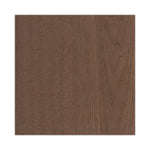 Mod Return Shell, Reversible (Left or Right), 42w x 24d x 29h, Sepia Walnut