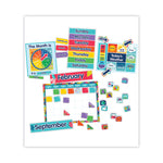 Calendar Bulletin Board Sets, 134-Piece Set, One World, 23" x 17", Multicolor
