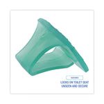 Toilet Bowl Clip, Cucumber Melon Scent, Green, 12/Box