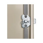 Assembled 78" High Heavy-Duty Welded Storage Cabinet, Four Adjustable Shelves, 36w X 24d, Putty