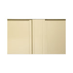 Assembled 72" High Heavy-Duty Welded Storage Cabinet, Four Adjustable Shelves, 36w X 18d, Putty
