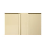 Assembled 78" High Heavy-Duty Welded Storage Cabinet, Four Adjustable Shelves, 36w X 24d, Putty