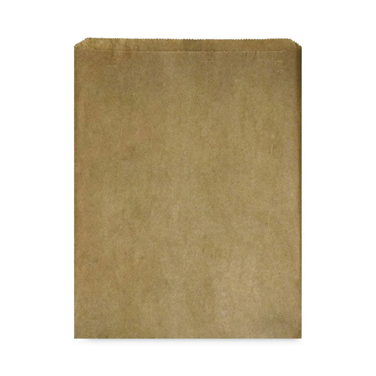 Merchandise Bag, 23.5" x 4" x 34", Kraft, 125/Carton