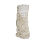 Mop Head, Pro Loop Web/tailband, Premium Saddleback Head, Ctn, 24-Oz., Wh, 12/ct