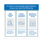 Tidal Print Paper, 92 Bright, 20 lb Bond Weight, 8.5 x 11, White, 500 Sheets/Ream, 10 Reams/Carton, 40 Cartons/Pallet