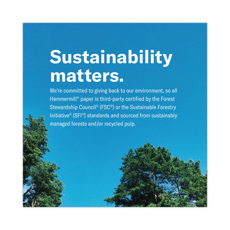 Premium Laser Print Paper, 98 Bright, 28 lb Bond Weight, 8.5 x 11, White, 500/Ream