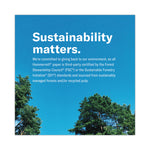 Fore Multipurpose Print Paper, 96 Bright, 24 lb Bond Weight, 8.5 x 11, White, 500 Sheets/Ream, 10 Reams/Carton