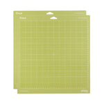 StandardGrip Machine Mat, 12 x 12, Green, 2/Pack