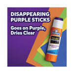 Disappearing Purple School Glue Stick, 0.21 oz, Dries Clear, 12/Pack