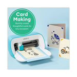 Joy Die Cutting Machine, 4.5 x 6.5, Teal/White