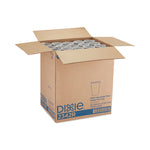 EcoSmart Recycled Fiber Hot/Cold Cups, 12 oz, Paper, Kraft/Green, 50/Sleeve, 20 Sleeves/Carton