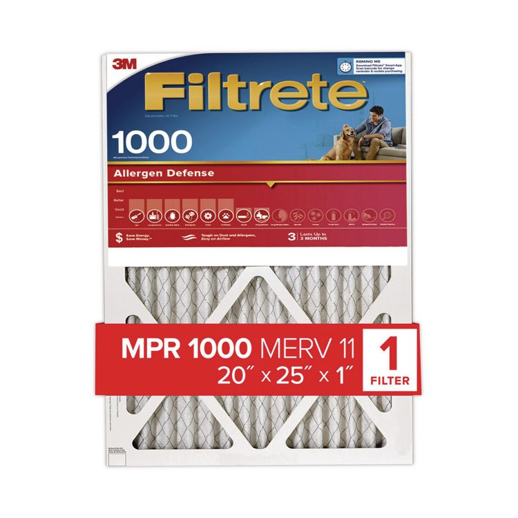 Allergen Defense Air Filter, 20 x 25
