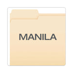 Hanging File Folder Combo Kit, Letter Size, (25) 1/5-Cut Standard Green Hanging Folders, (50) 1/3-Cut Manila File Folders