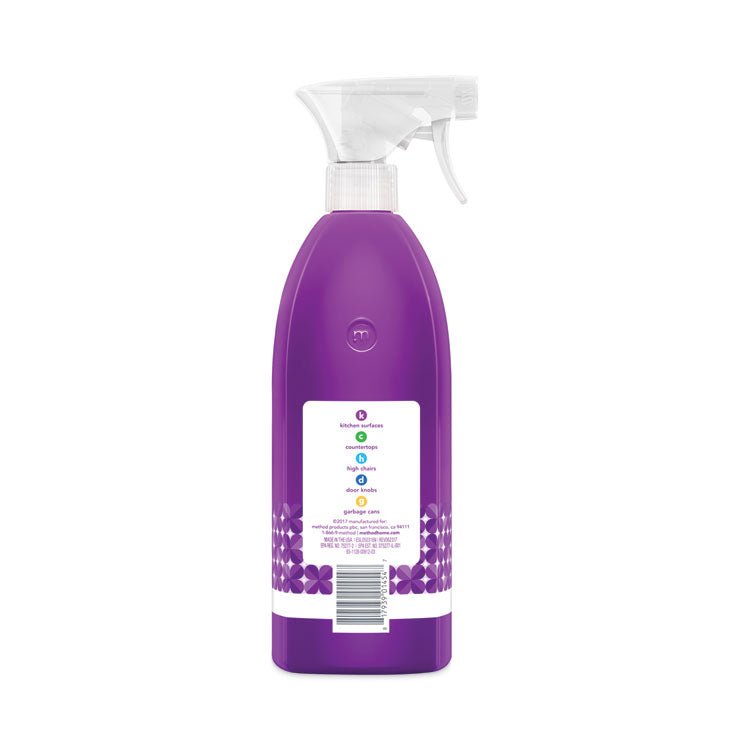 Antibac All-Purpose Cleaner, Wildflower, 28 Oz Spray Bottle