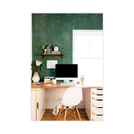 Wall-Safe Tape With Dispenser, 1" Core, 0.75" X 50 Ft, Clear, 2/pack