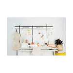 Wall-Safe Tape With Dispenser, 1" Core, 0.75" X 50 Ft, Clear, 2/pack