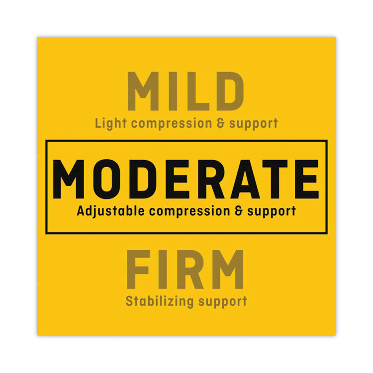 Adjustable Reversible Splint Wrist Brace, Fits Wrists 5.5" to 8.5", Black