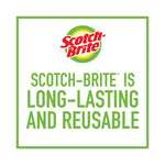 Heavy-Duty Scour Pad, 3.8 X 6, Green, 10/carton