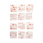 Extreme Fasteners, 1" X 1", White, 6/pack