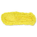 Trapper Commercial Dust Mop, Looped-End Launderable, 5" X 24", Yellow