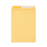Peel Seal Strip Catalog Envelope, #10 1/2, Square Flap, Self-Adhesive Closure, 9 x 12, Natural Kraft, 100/Box