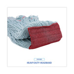 Echomop With Looped-End Wet Head, Synthetic/cotton, Large, Blue