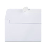 Peel Seal Strip Business Envelope, #6 3/4, Square Flap, Self-Adhesive Closure, 3.63 X 6.5, White, 100/box