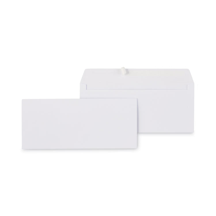 Peel Seal Strip Business Envelope, #10, Square Flap, Self-Adhesive Closure, 4.13 X 9.5, White, 500/box