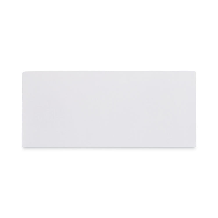 Peel Seal Strip Security Tint Business Envelope, #10, Square Flap, Self-Adhesive Closure, 4.13 x 9.5, White, 100/Box
