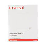 Peel Seal Strip Catalog Envelope, #10 1/2, Square Flap, Self-Adhesive Closure, 9 X 12, White, 100/box