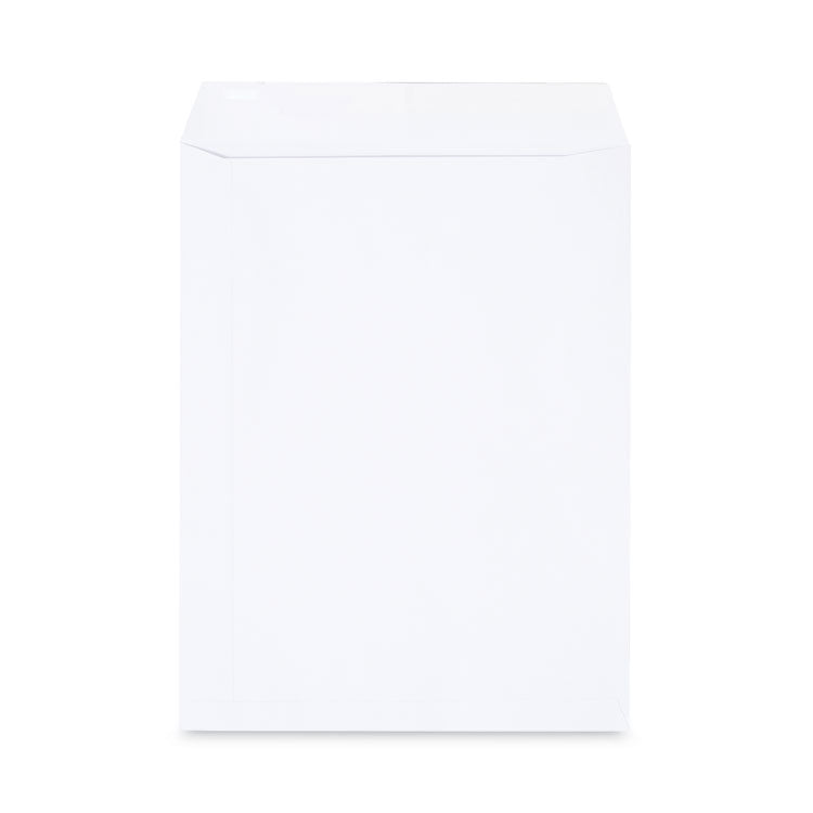 Peel Seal Strip Catalog Envelope, #13 1/2, Square Flap, Self-Adhesive Closure, 10 X 13, White, 100/box