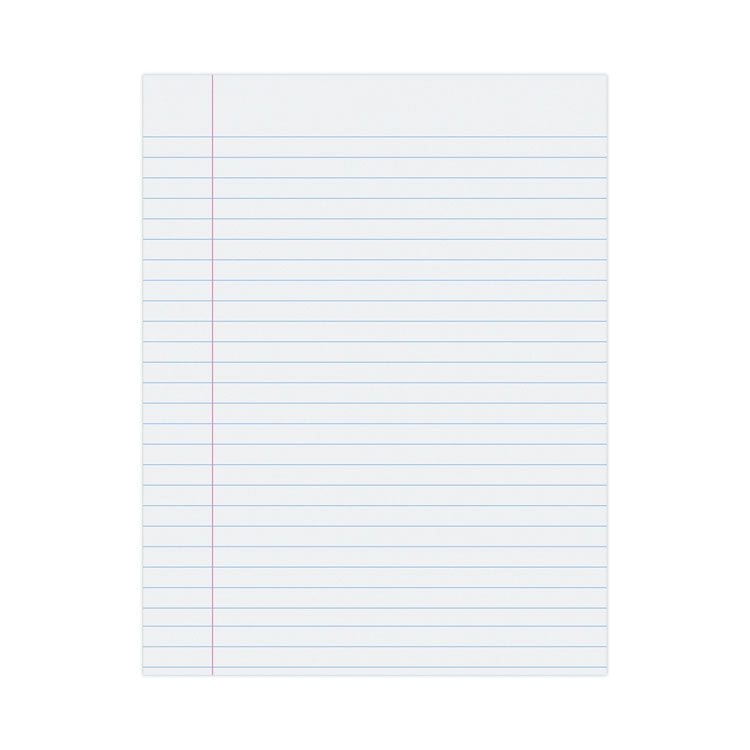 Composition Paper, 8.5 X 11, Wide/legal Rule, 500/pack