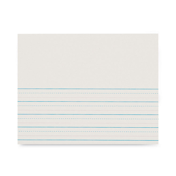 Multi-Program Picture Story Paper, 30 lb Bond Weight, 5/8" Long Rule, One-Sided, 8.5 x 11, 500/Pack