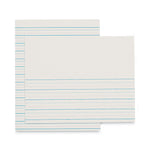 Multi-Program Picture Story Paper, 30 lb Bond Weight, 5/8" Long Rule, One-Sided, 8.5 x 11, 500/Pack