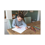 White Drawing Paper, 47 lb Text Weight, 12 x 18, Pure White, 500/Ream