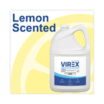 Virex All-Purpose Disinfectant Cleaner, Lemon Scent, 1 Gal Container, 2/carton